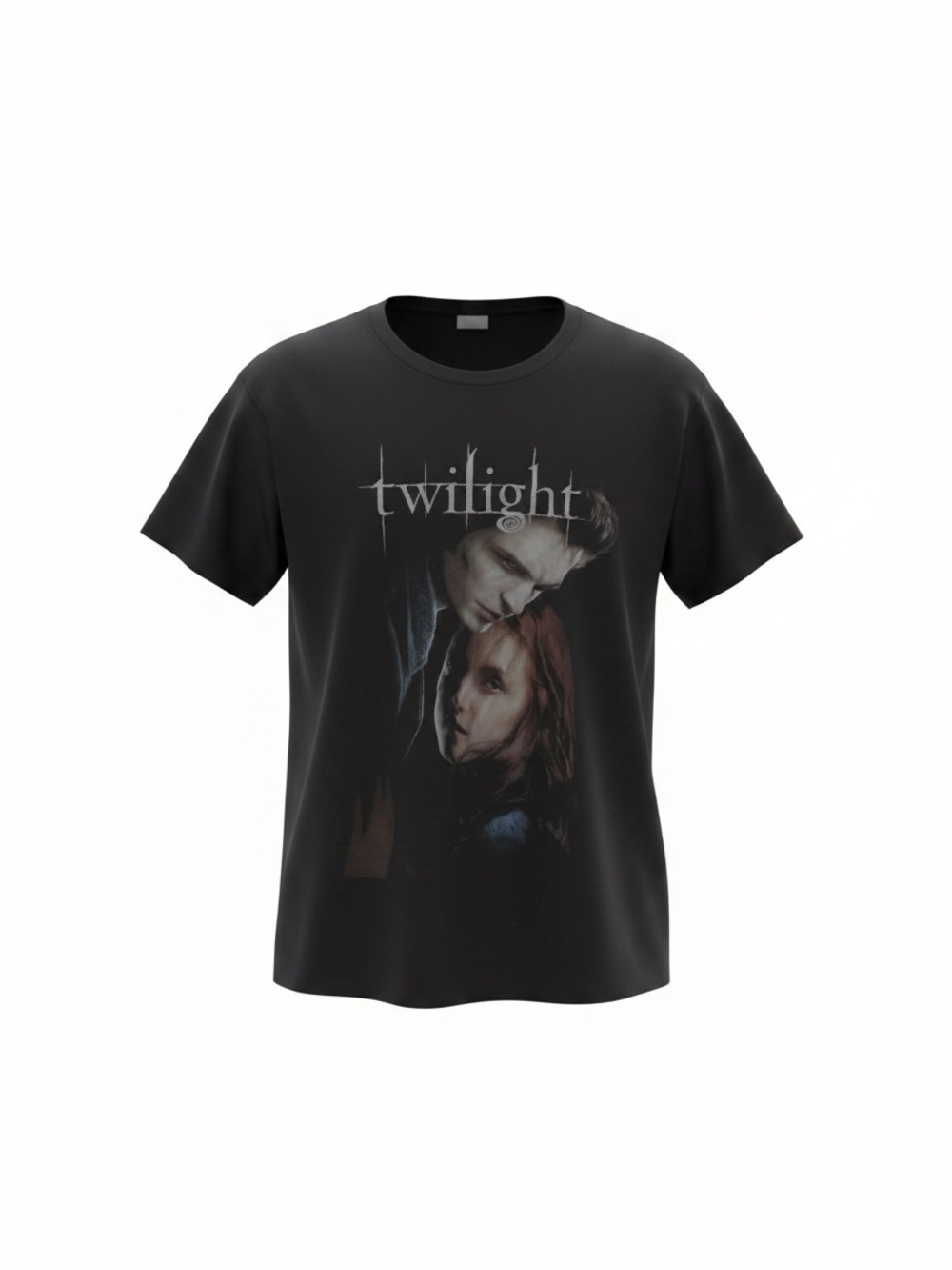 Twilight Graphic Crew Neck Tee - Black